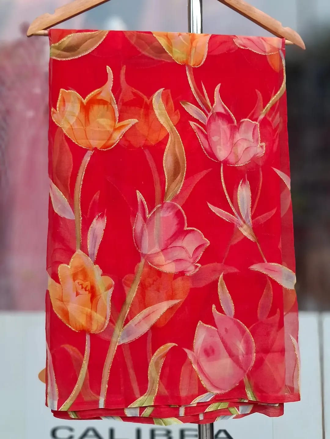 Floral Blossom Royal Georgette Saree| 6 Different Colors