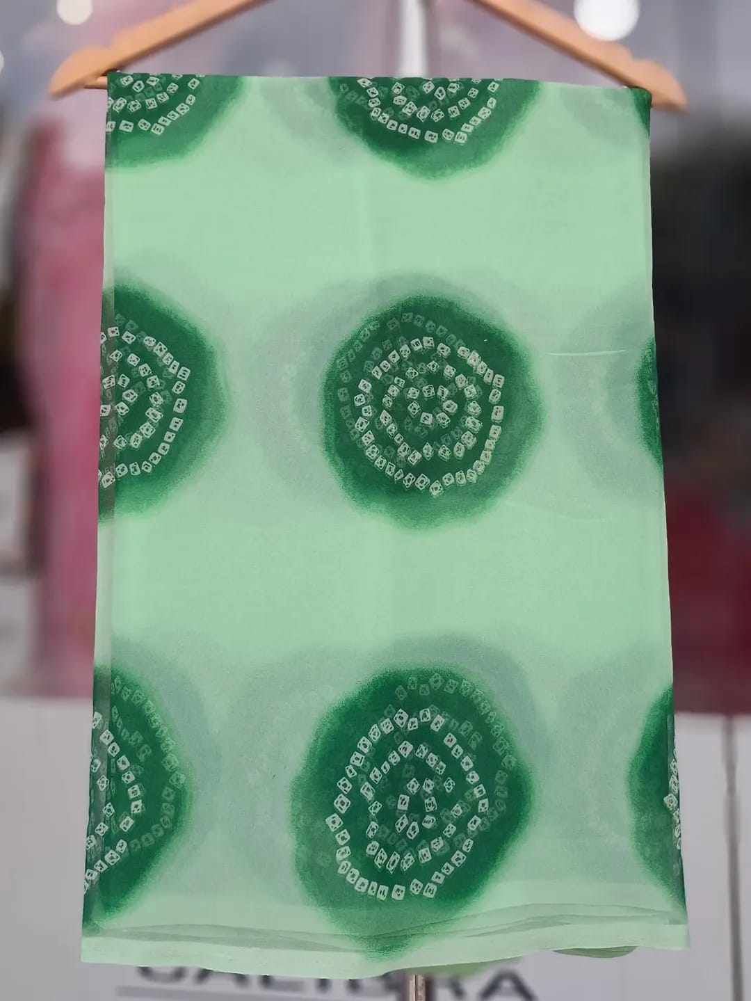 Royal Georgette Bandhani Print Saree | Ultra-Lightweight & Easy Wash