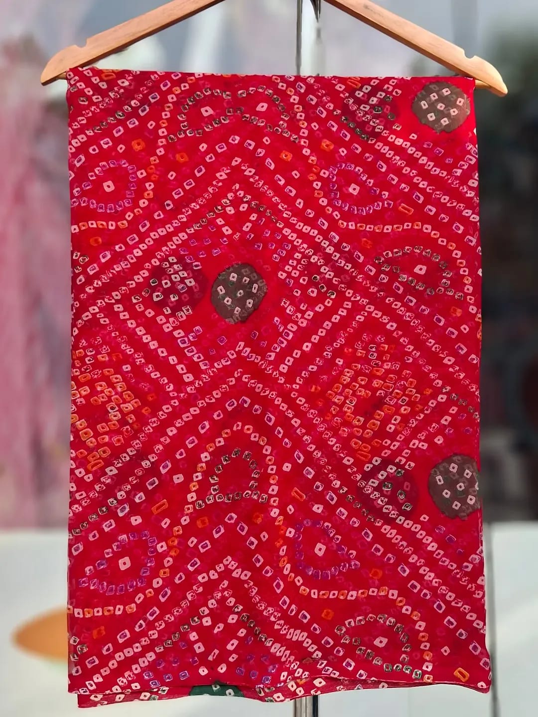 Royal Georgette Printed Saree – Lightweight| 10 Different Colors