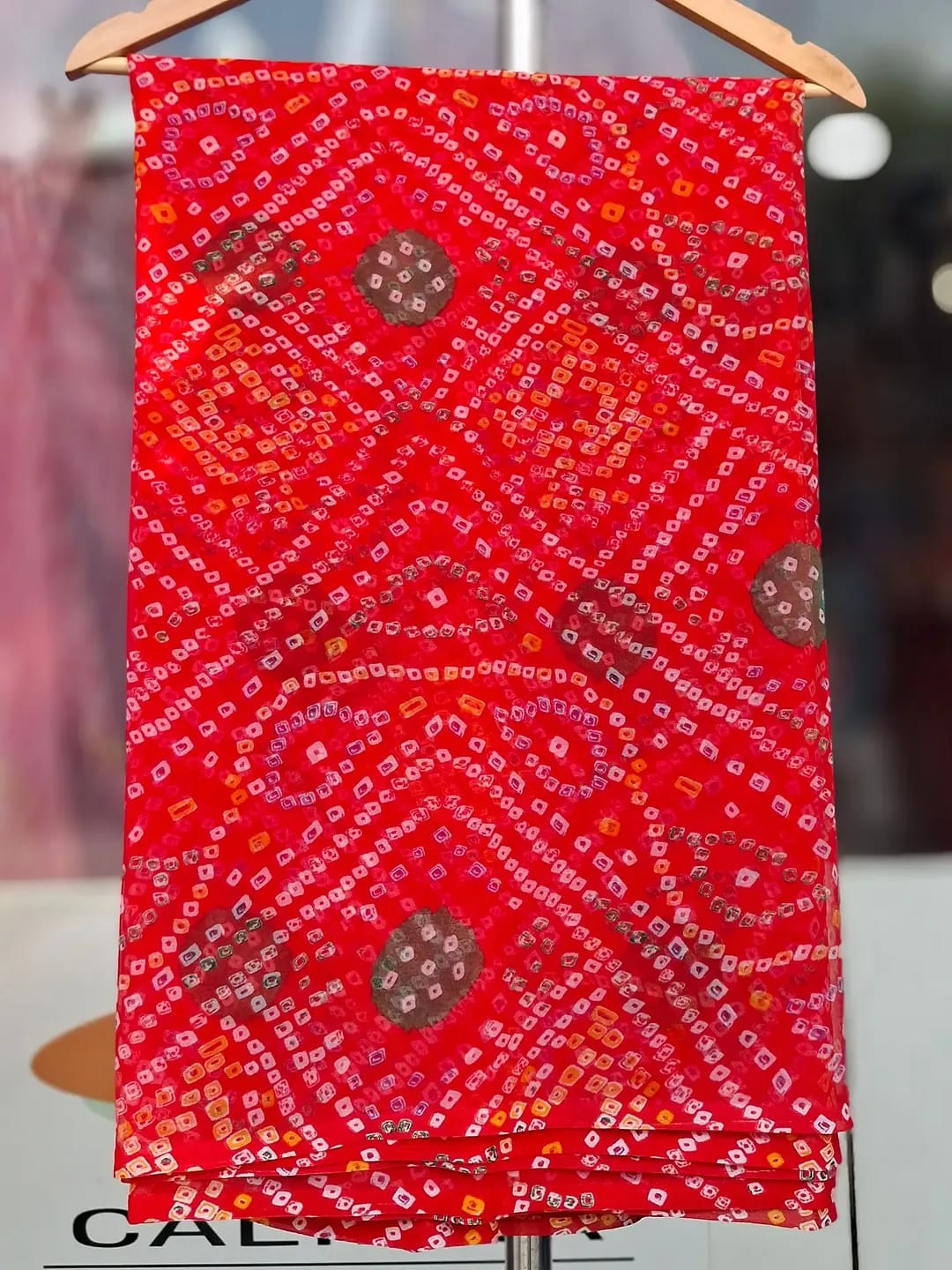 Royal Georgette Printed Saree – Lightweight| 10 Different Colors